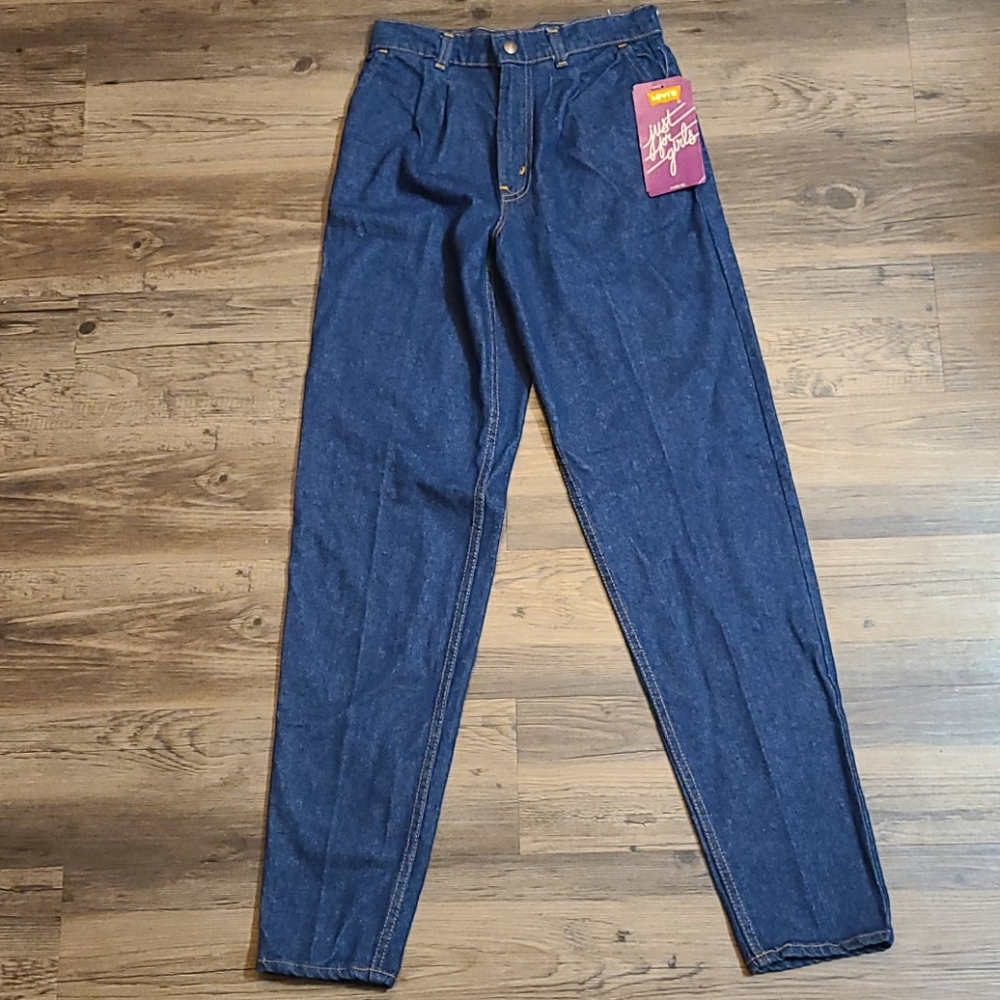 1981 Orange Tab Levi's NWT High Waist 25×31 Denim